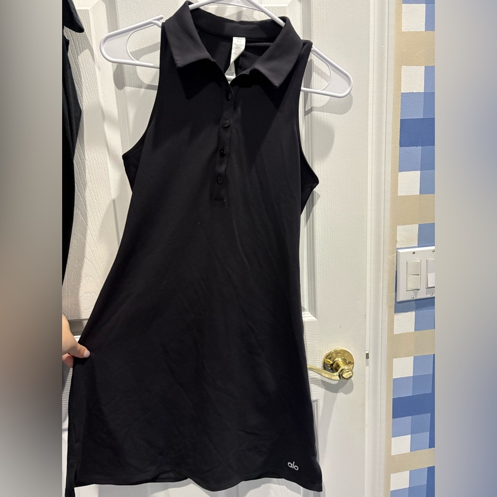 Alo Racerback Polo Tennis Dress